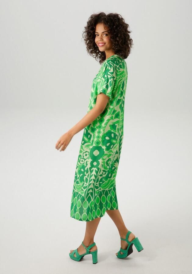 Aniston CASUAL Zomerjurk met extravagante grafische print - Foto 5