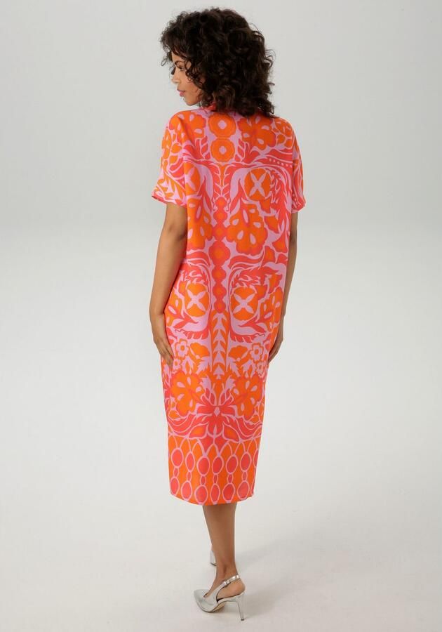 Aniston CASUAL Zomerjurk met extravagante grafische print - Foto 4