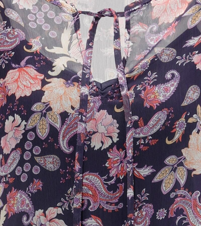 Aniston CASUAL Zomerjurk met fantasierijke bloe - en paisley-print