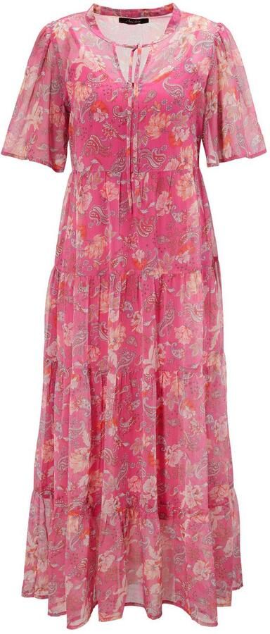 Aniston CASUAL Zomerjurk met fantasierijke bloe - en paisley-print - Foto 7