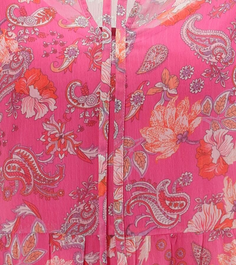 Aniston CASUAL Zomerjurk met fantasierijke bloe - en paisley-print