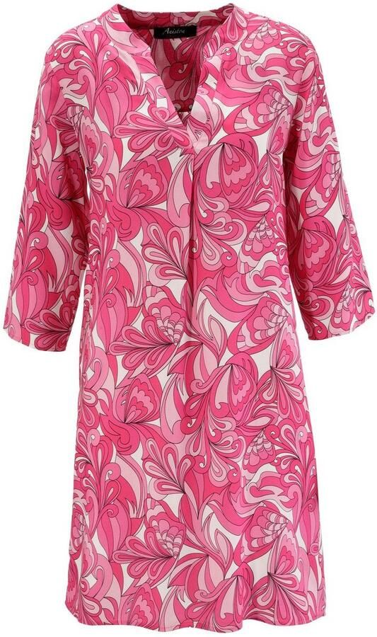 Aniston CASUAL Zomerjurk met harmonieuze kleuren grafische print - Foto 3