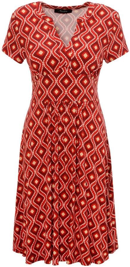 Aniston CASUAL Zomerjurk met kleurharmonieuze retro-print - Foto 6