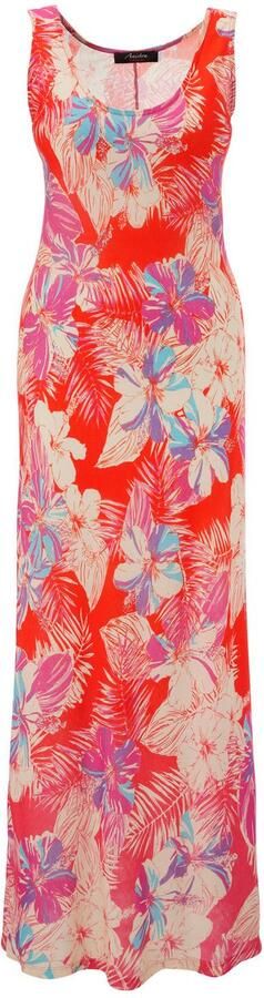 Aniston CASUAL Zomerjurk met kleurrijke bloemenprint elk stuk een uniek exemplaar - Foto 5