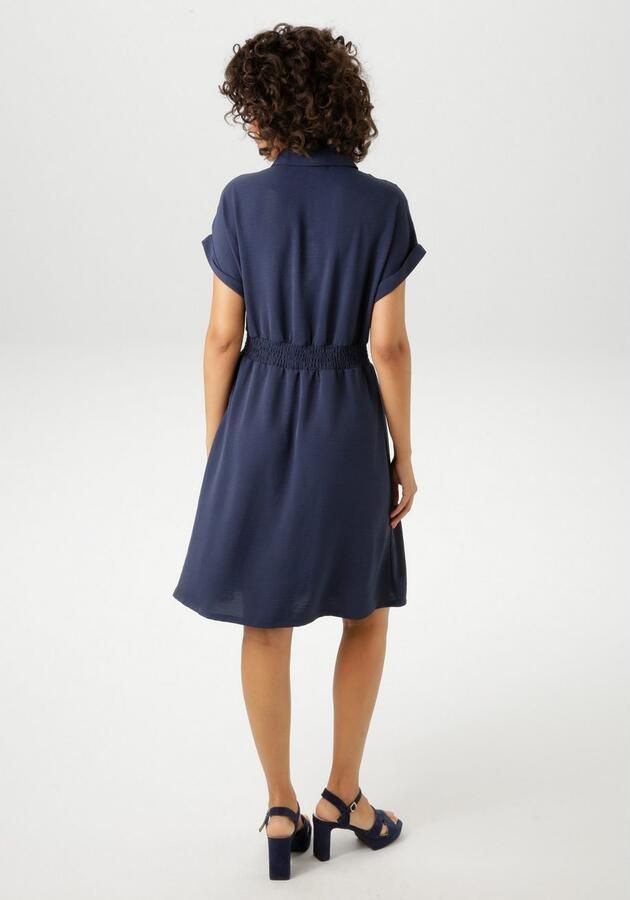 Aniston CASUAL Zomerjurk met rimpelband in de taille - Foto 5