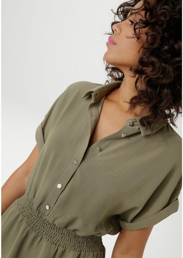 Aniston CASUAL Zomerjurk met rimpelband in de taille - Foto 2