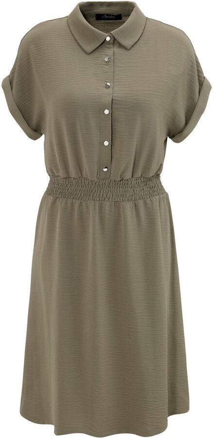 Aniston CASUAL Zomerjurk met rimpelband in de taille - Foto 6