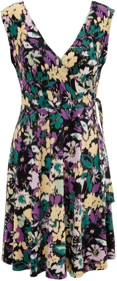 Aniston CASUAL Zomerjurk met schilderachtig bloesemprint elk stuk is uniek - Foto 6