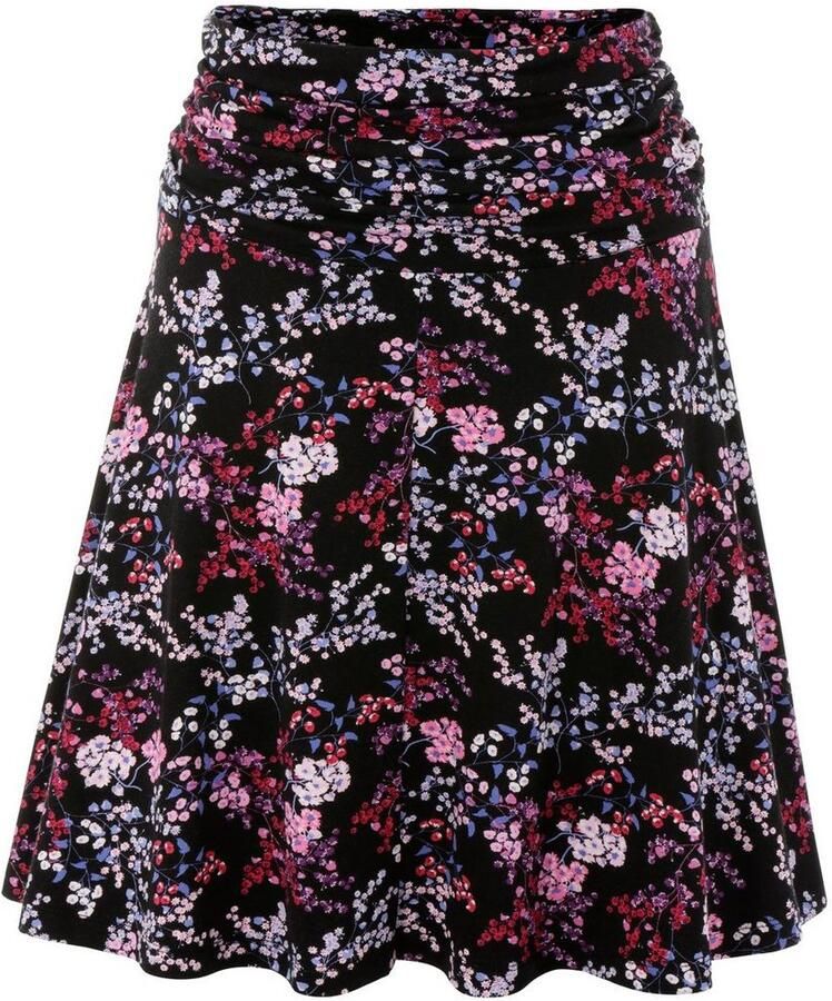 Aniston CASUAL Zomerrok met speelse bloemenprint