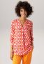Aniston CASUAL Blouse zonder sluiting met opvallende grafische print - Thumbnail 1
