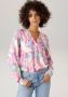 Aniston CASUAL Blouse zonder sluiting met grafische print in 2 kleurcombinaties - Thumbnail 1