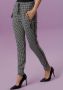 Aniston CASUAL Comfortbroek met trendy pied-de-poulemotief en piping langs de zijnaden - Thumbnail 1
