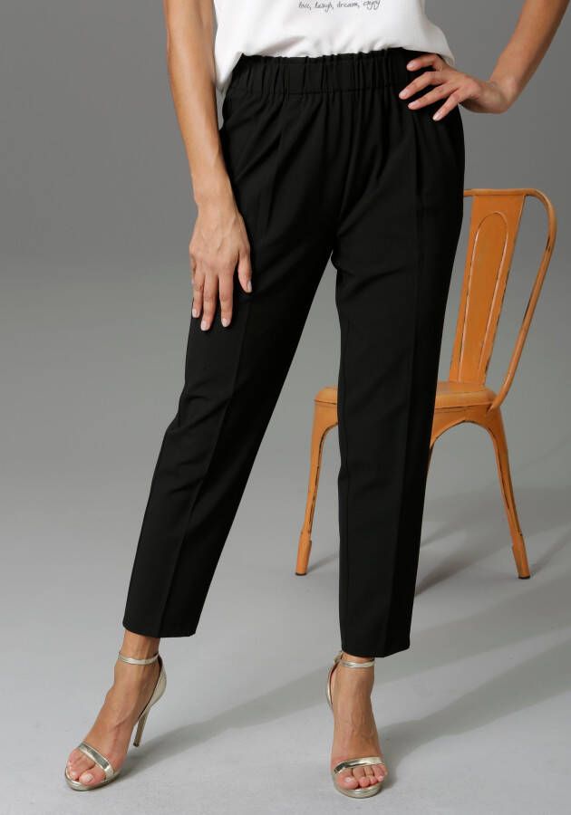 Aniston CASUAL Comfortbroek in trendy 7 8-lengte