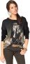 Aniston CASUAL Shirt met lange mouwen met elegante frontprint - Thumbnail 1