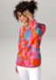 Aniston CASUAL Sweatshirt met een grote kleurrijke bloemenprint - Thumbnail 1