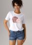 Aniston CASUAL T-shirt met coole smileys print - Thumbnail 1