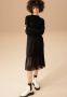 Aniston CASUAL Gebreide jurk met chiffon-volant - Thumbnail 1