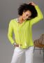 Aniston CASUAL Trui met V-hals in een trendy motievenmix - Thumbnail 1