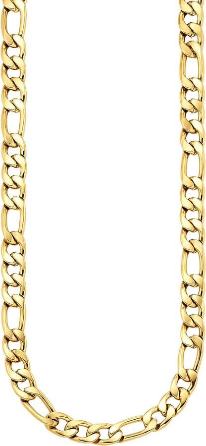 Aniston JEWELRY & WATCHES Edelstalen ketting Sieraad cadeau roestvrij staal halsketting figaro-ketting - Foto 3