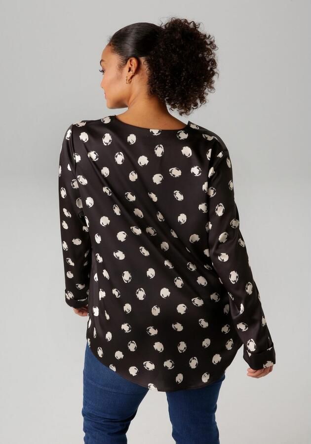 Aniston PLUS Blouse zonder sluiting met v-hals - Foto 3