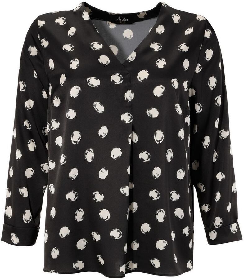 Aniston PLUS Blouse zonder sluiting met v-hals