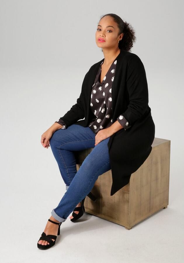 Aniston PLUS Blouse zonder sluiting met v-hals - Foto 5