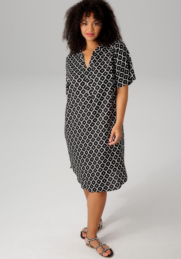 Aniston PLUS Blousejurk in trendy print - Foto 7