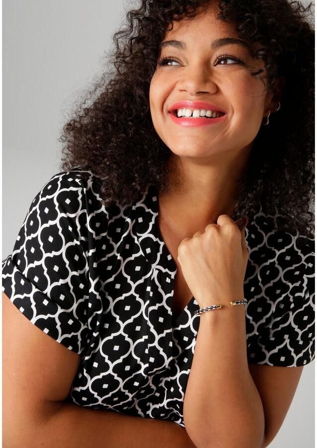 Aniston PLUS Blousejurk in trendy print - Foto 2