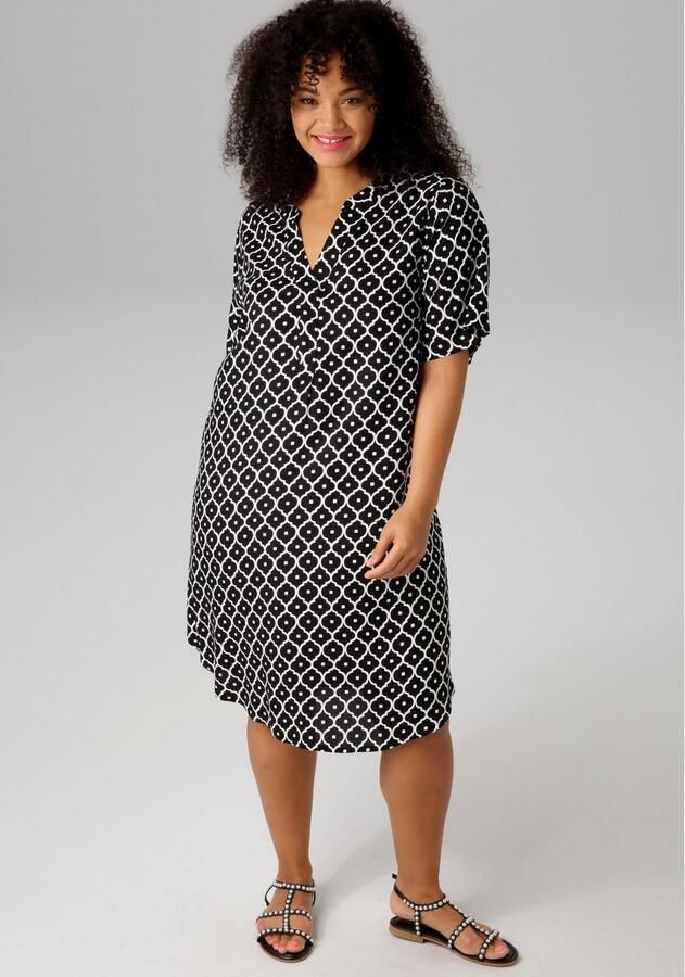 Aniston PLUS Blousejurk in trendy print - Foto 4