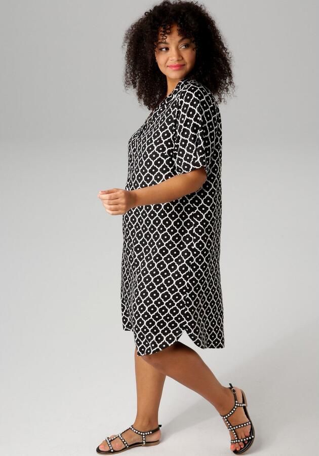 Aniston PLUS Blousejurk in trendy print - Foto 5