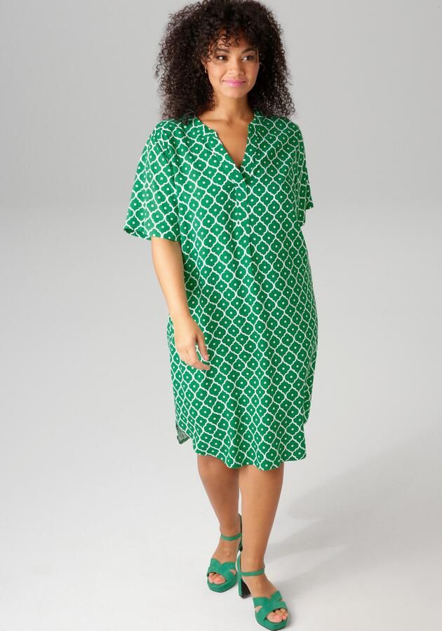 Aniston PLUS Blousejurk in trendy print - Foto 4