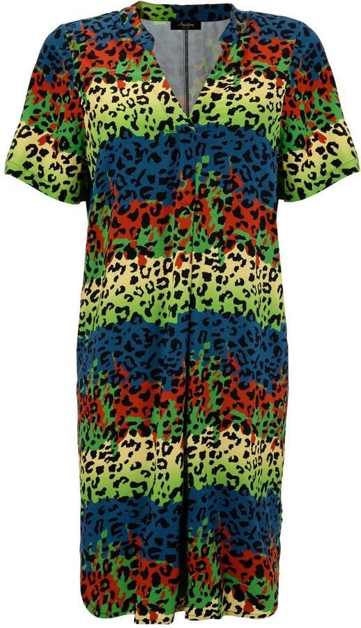 Aniston PLUS Blousejurk met kleurige dierenprint - Foto 6