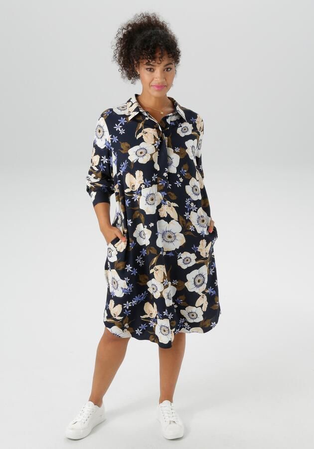 Aniston PLUS Blousejurk met steekzakken opzij nieuwe collectie - Foto 7