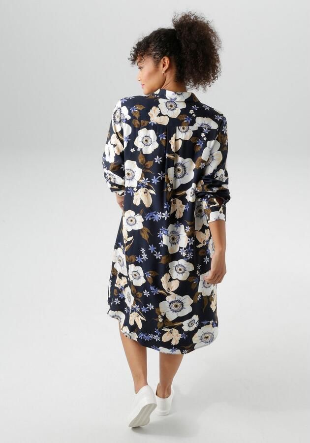 Aniston PLUS Blousejurk met steekzakken opzij nieuwe collectie - Foto 4