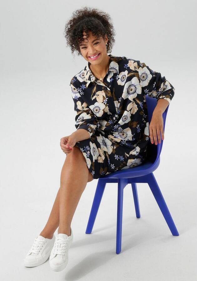 Aniston PLUS Blousejurk met steekzakken opzij nieuwe collectie - Foto 5