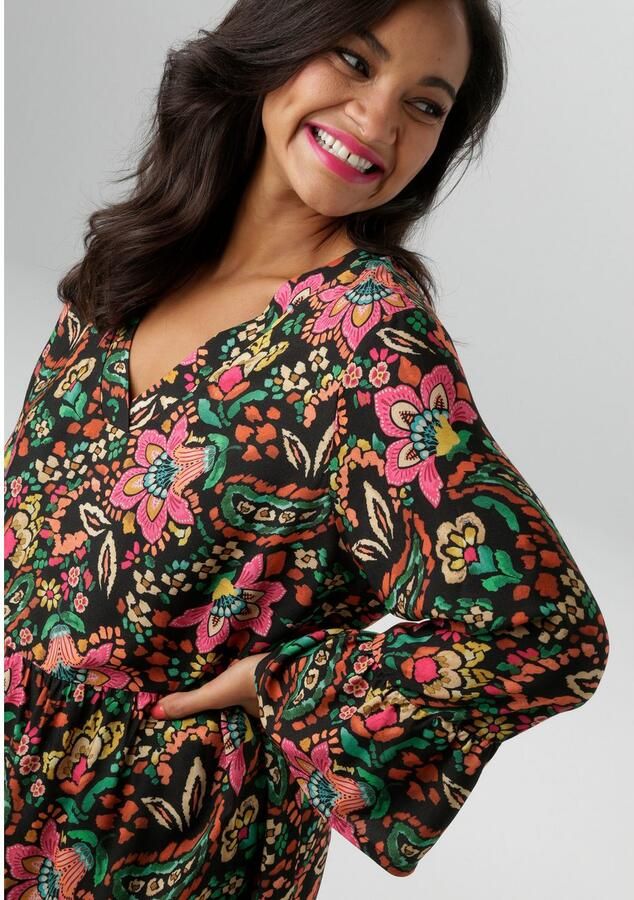 Aniston PLUS Blousejurk van soepel vallende viscose nieuwe collectie - Foto 2