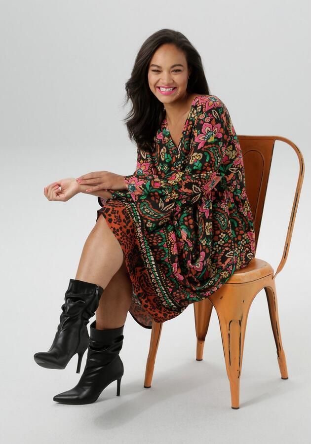 Aniston PLUS Blousejurk van soepel vallende viscose nieuwe collectie - Foto 5