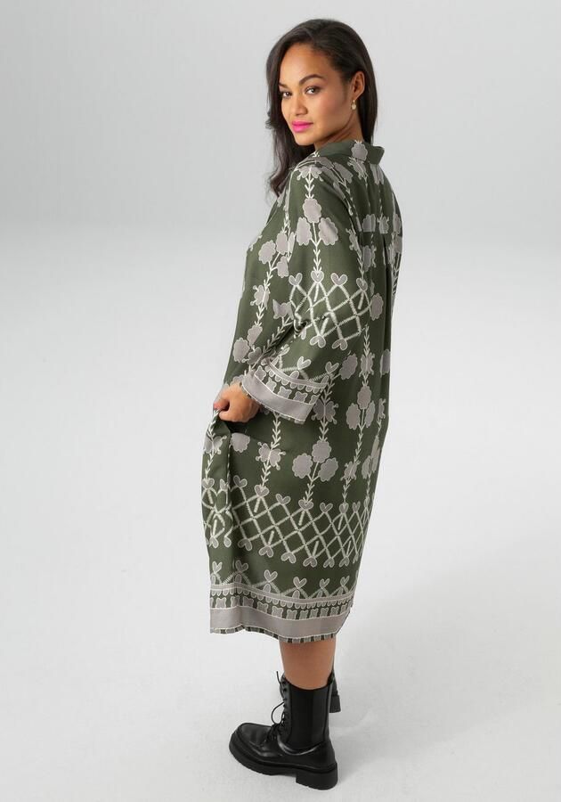 Aniston PLUS Blousejurk van soepel vallende viscose nieuwe collectie - Foto 4