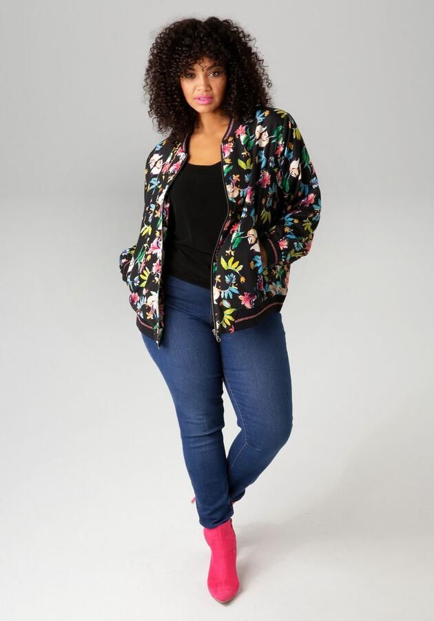 Aniston PLUS Blouson Met bloemenprint - Foto 7