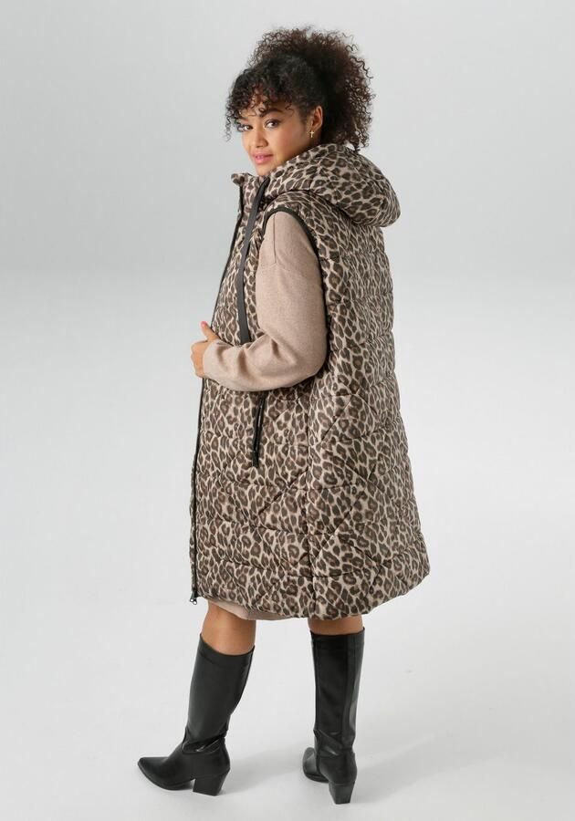 Aniston PLUS Bodywarmer in actuele luipaardprint nieuwe collectie - Foto 4
