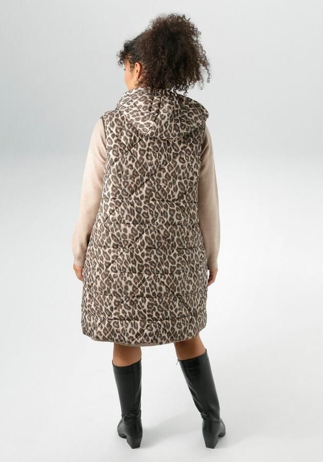 Aniston PLUS Bodywarmer in actuele luipaardprint nieuwe collectie - Foto 5