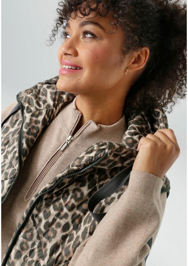 Aniston PLUS Bodywarmer in actuele luipaardprint nieuwe collectie - Foto 2