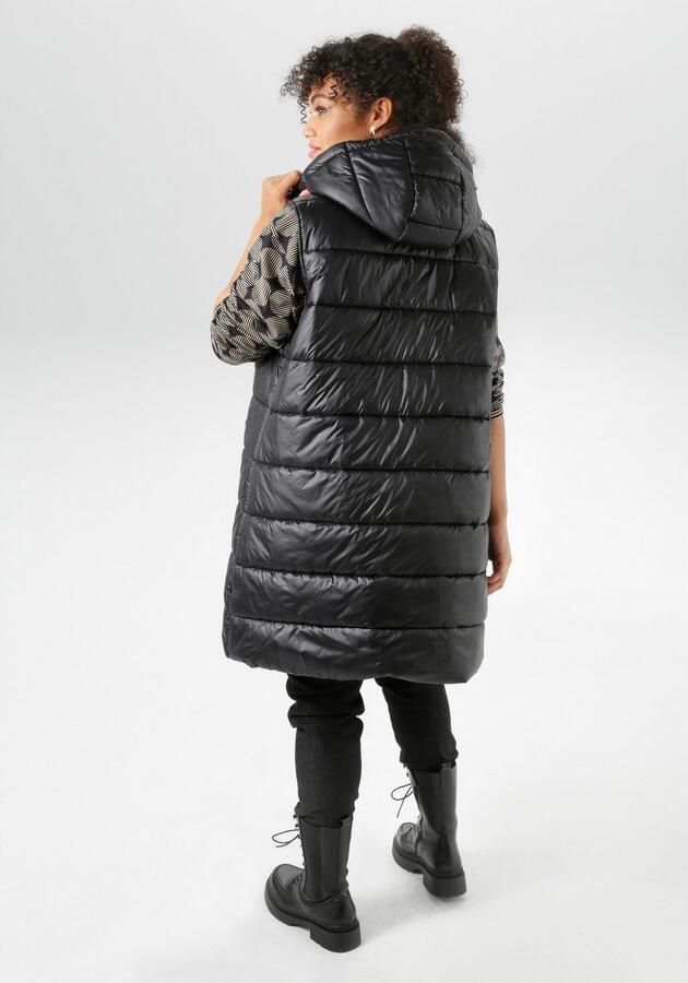 Aniston PLUS Bodywarmer met actuele animal voering nieuwe collectie - Foto 3