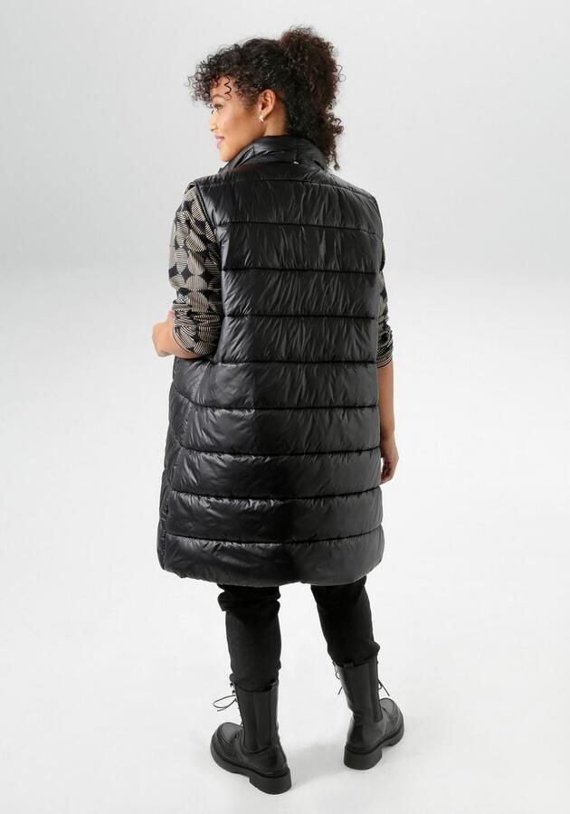 Aniston PLUS Bodywarmer met actuele animal voering nieuwe collectie - Foto 4