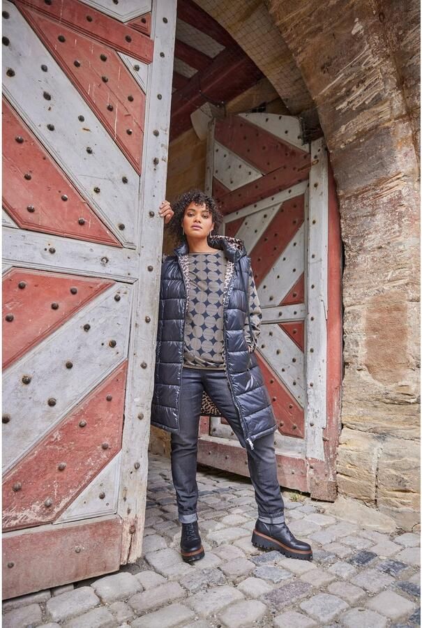 Aniston PLUS Bodywarmer met actuele animal voering nieuwe collectie - Foto 7