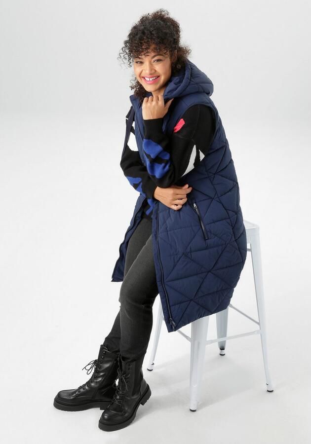 Aniston PLUS Bodywarmer trendy gewatteerde vest nieuwe collectie - Foto 4