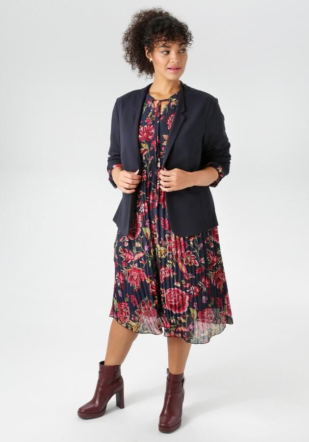 Aniston PLUS Boleroblazer korte sluitingloze dames-bolero nieuwe collectie - Foto 7