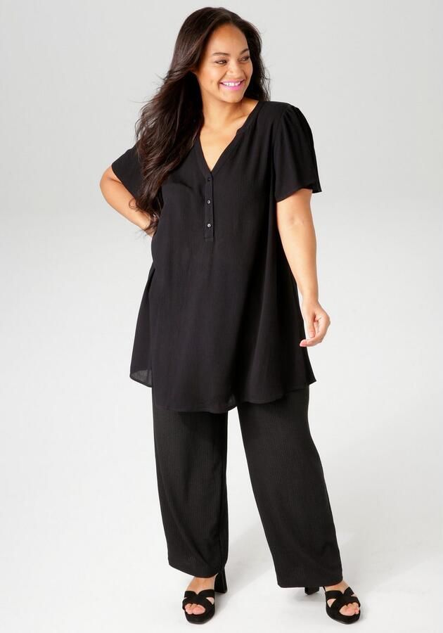 Aniston PLUS Comfortbroek in effen of gestreept jij hebt de keuze - Foto 6