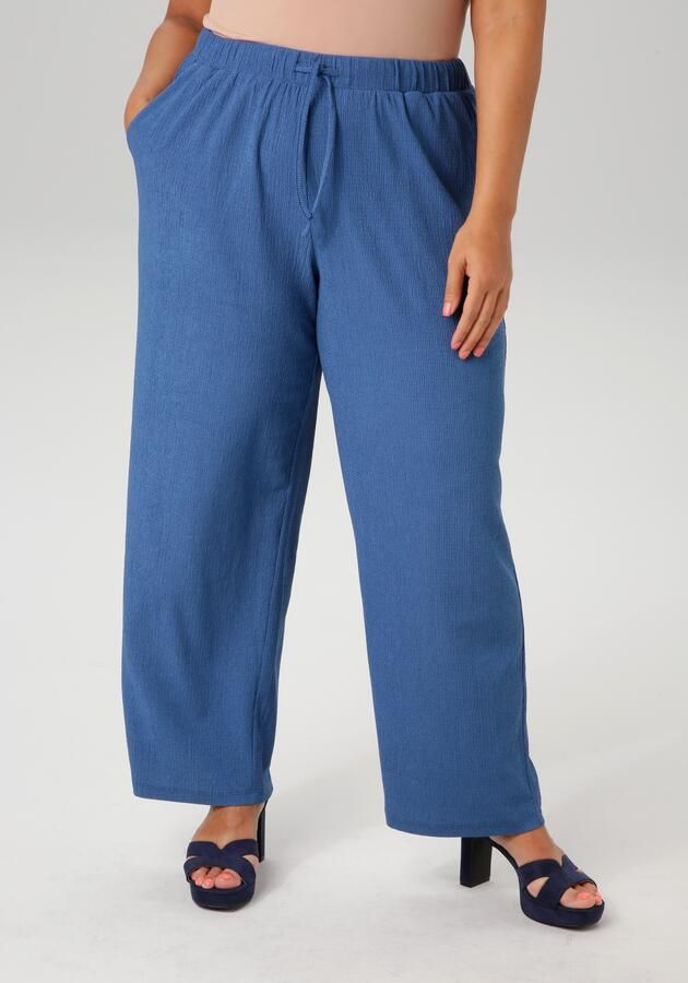 Aniston PLUS Comfortbroek in effen of gestreept jij hebt de keuze - Foto 4