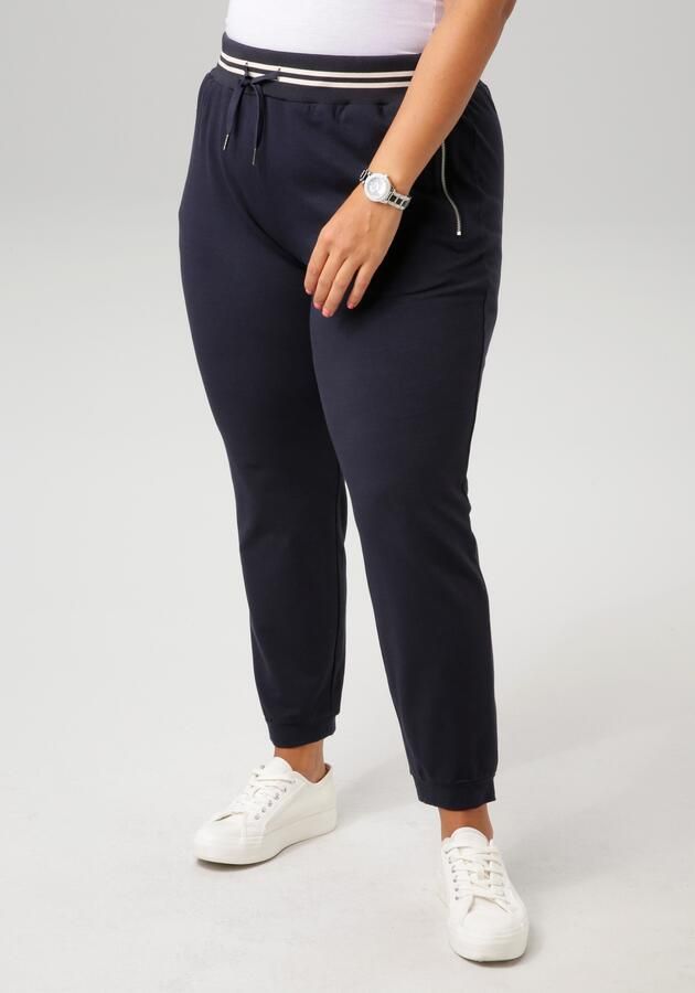 Aniston PLUS Comfortbroek Met ritszakken - Foto 7